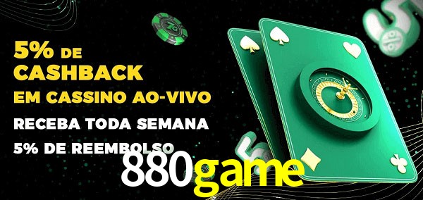 Promoções do cassino ao Vivo 880game